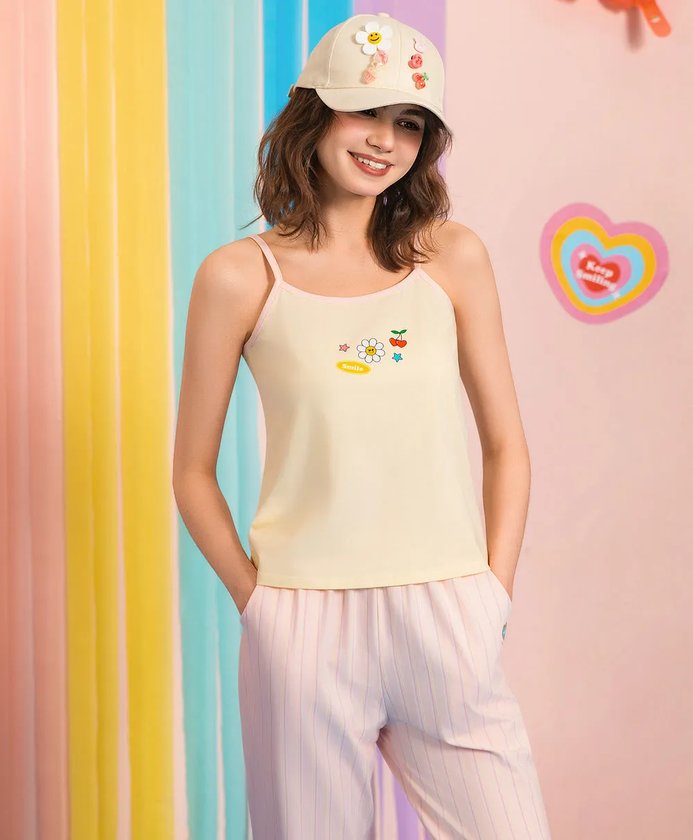 Keep Smiling DIY Canvas Cap with Pop In Accessories