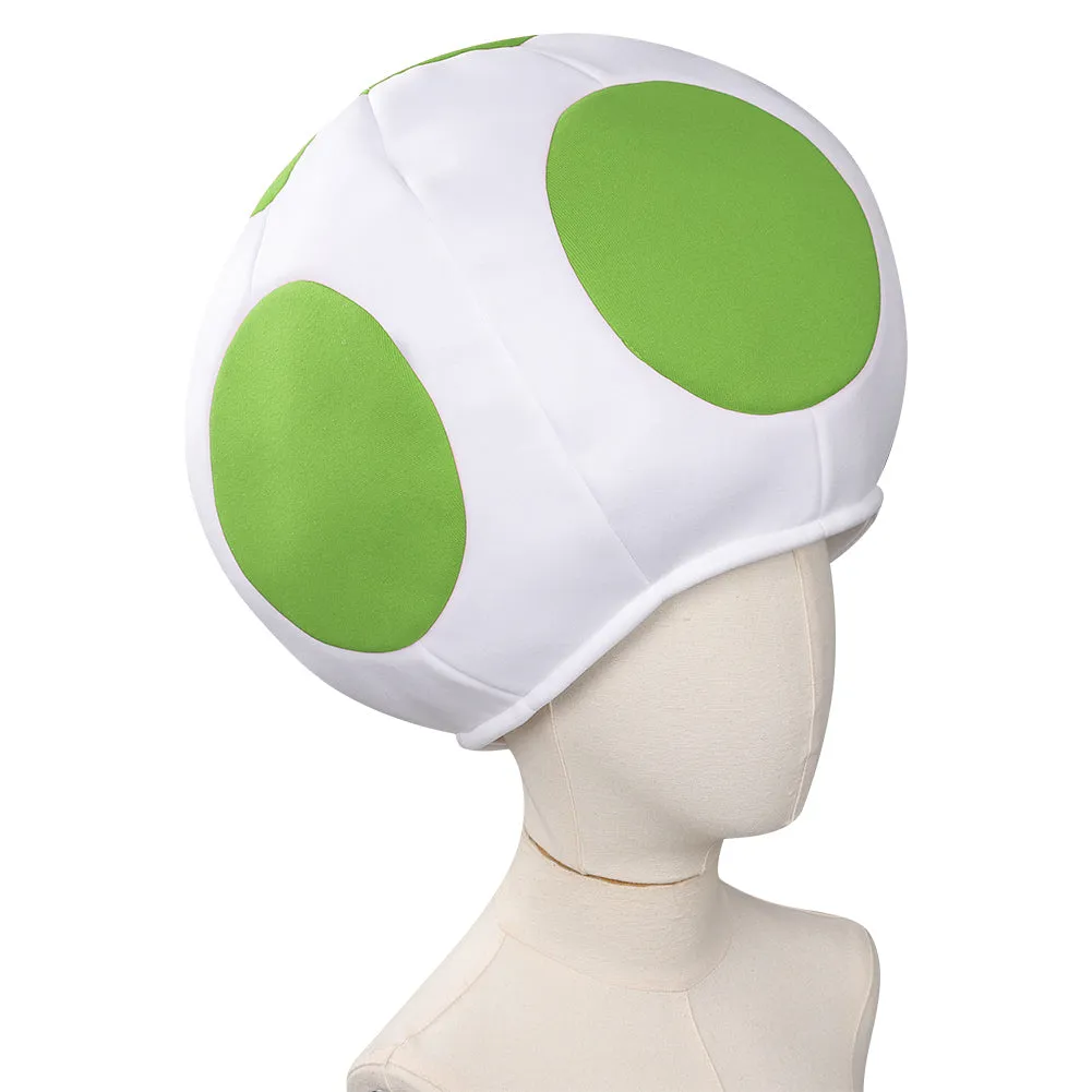 Kids Children Cosplay Hat Cap  Outfits Halloween Carnival Costume Accessories Prop The Super Mario Bros. Movie Toad/KINOPIO