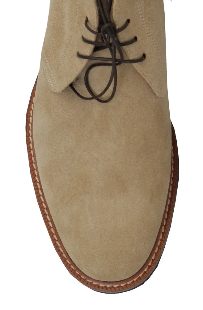 Kiton Beige Chukka Boots
