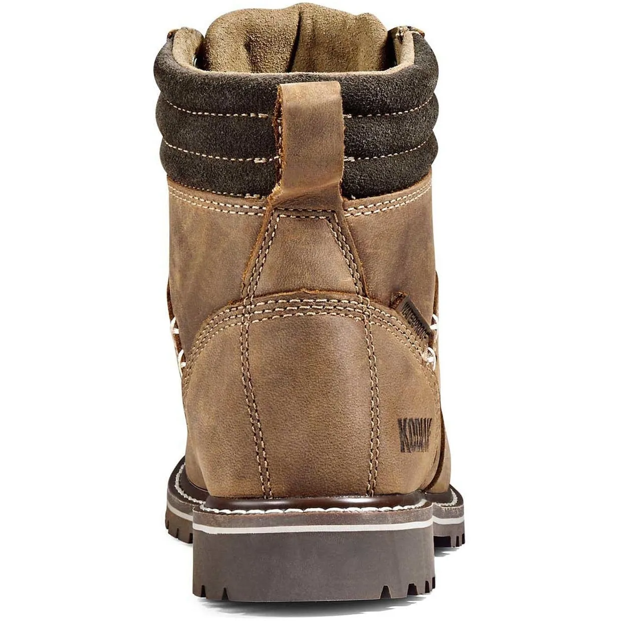 Kodiak Women's Bralorne 6" Waterproof Slip Resistant Safety Work Boot -Brown- 4TDSBN