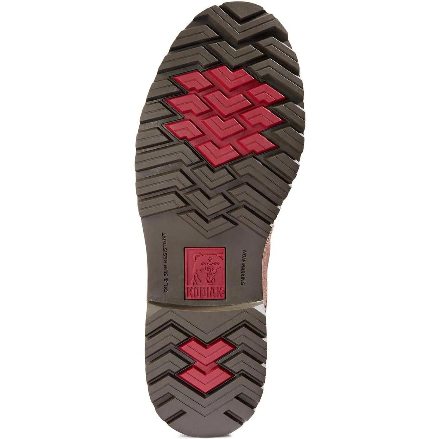 Kodiak Women's Bralorne 6" Waterproof Slip Resistant Safety Work Boot -Brown- 4TDSBN