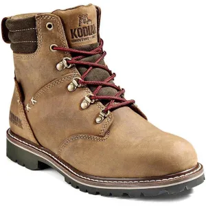 Kodiak Women's Bralorne 6" Waterproof Slip Resistant Safety Work Boot -Brown- 4TDSBN