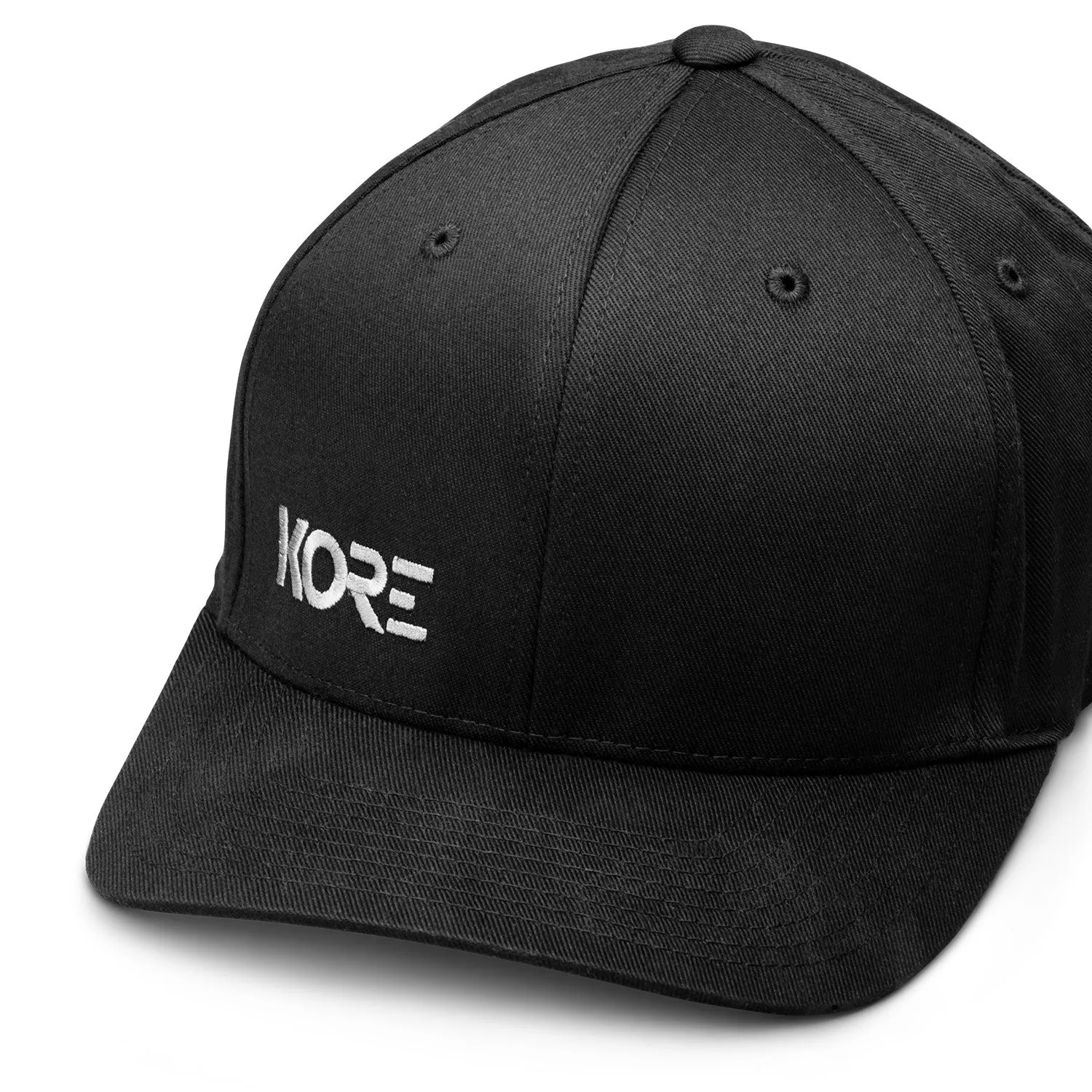 KORE FLEXFIT HAT | GRAY ON BLACK