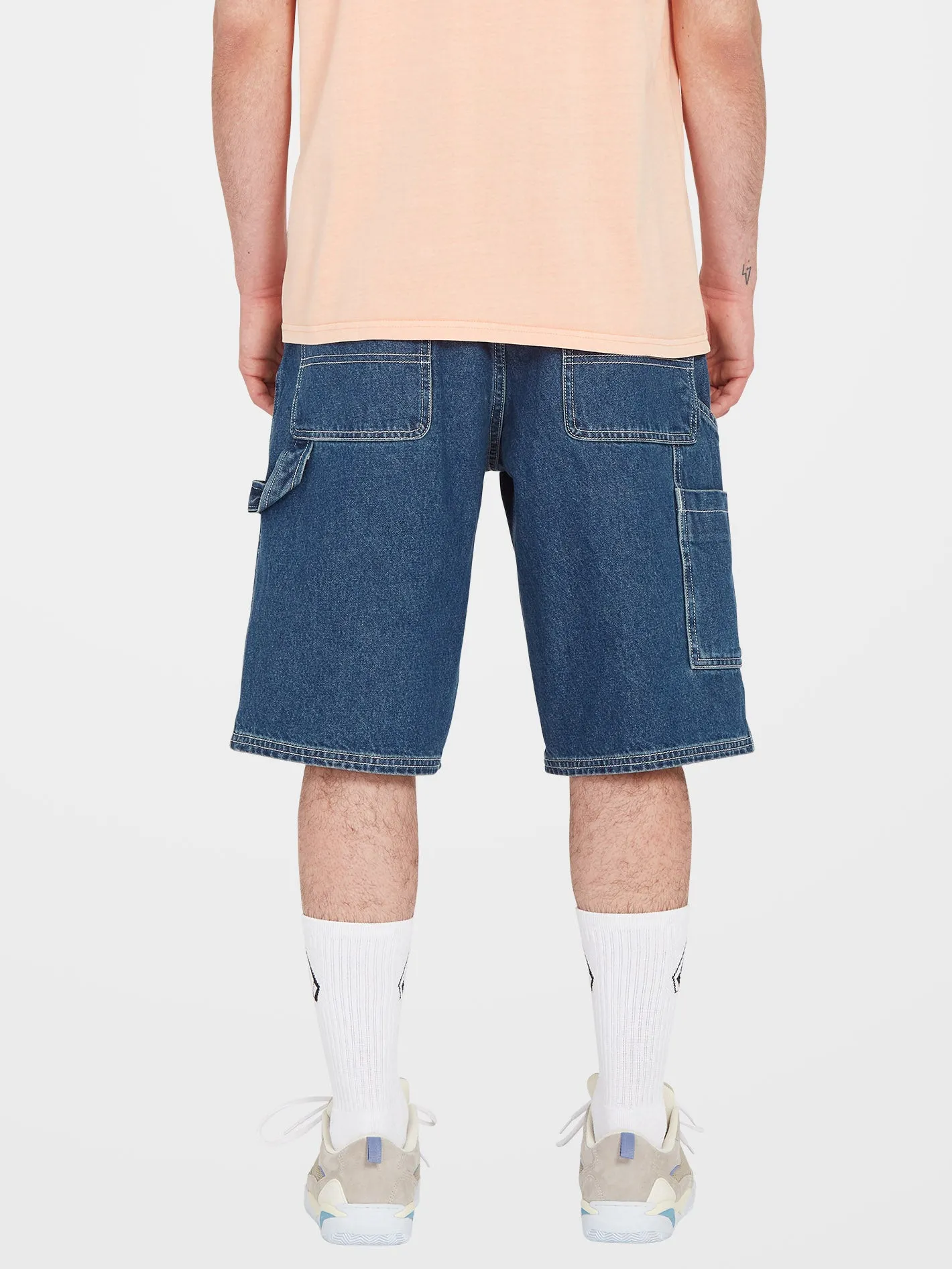 Labored Jeans Utility Short - Indigo Ridge Wash