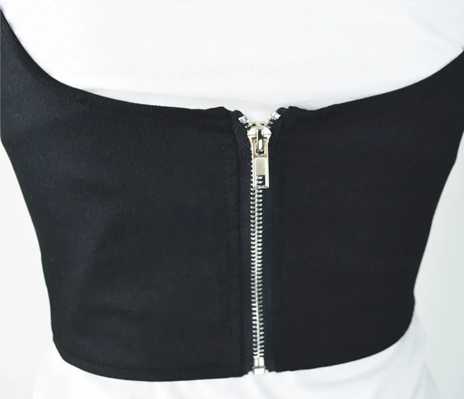 Lace-Up Tank Corset Belt