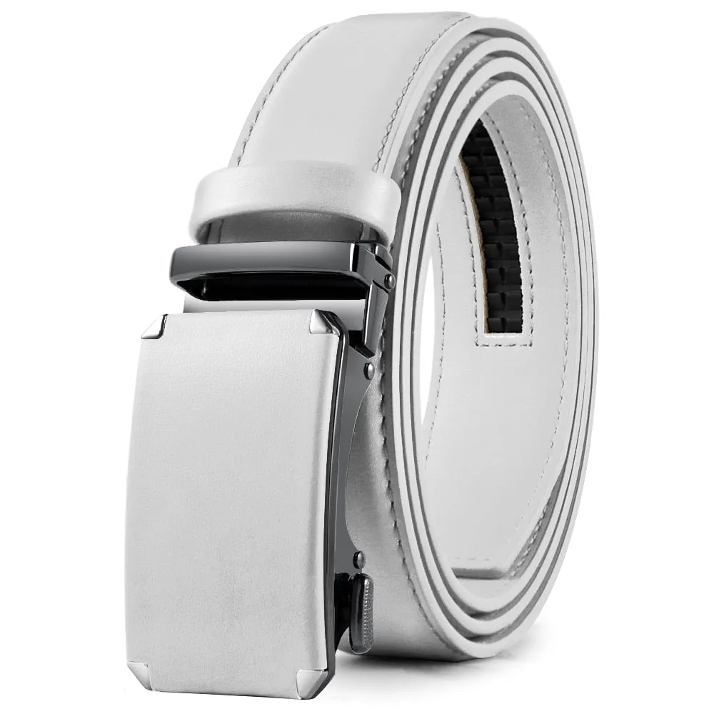 Leather Belt  Automatic Genuine Leather