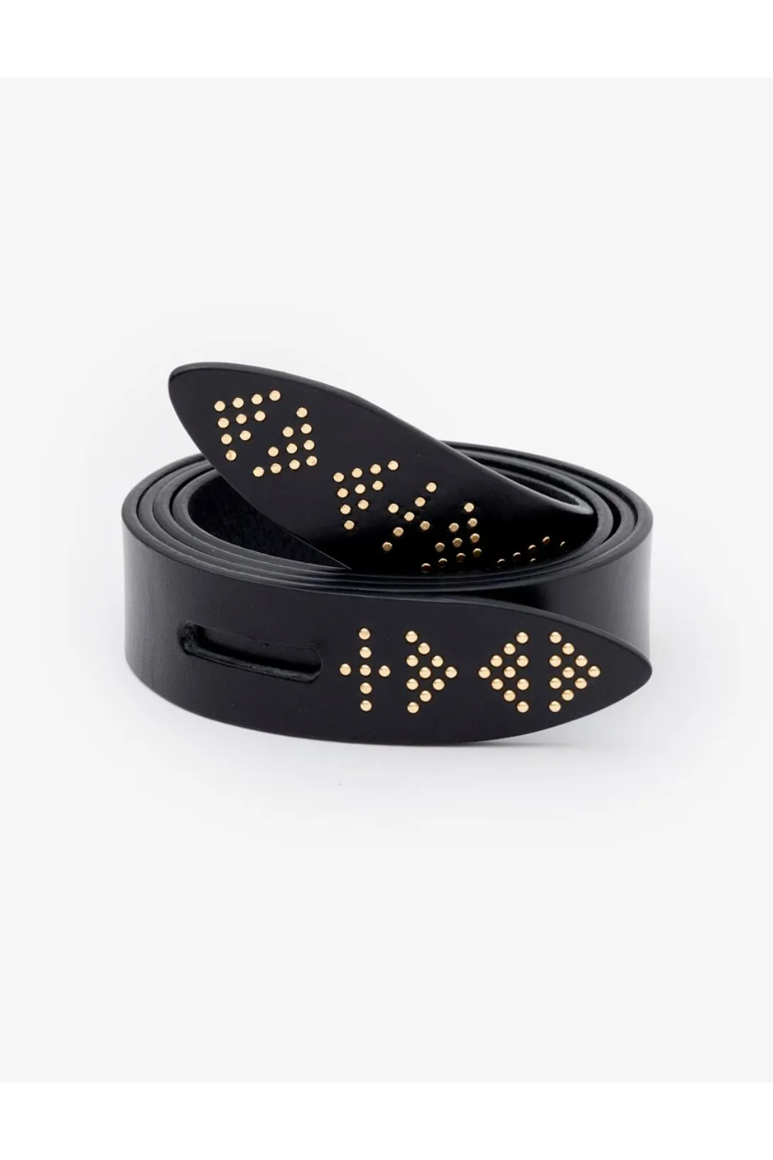 Lecce Belt | Brass Studs