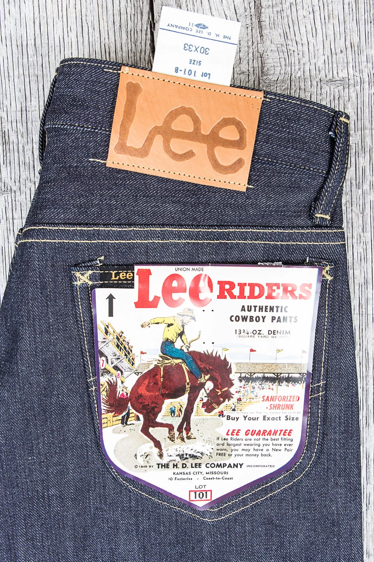 Lee Archives 1954 Rider 101B Dry