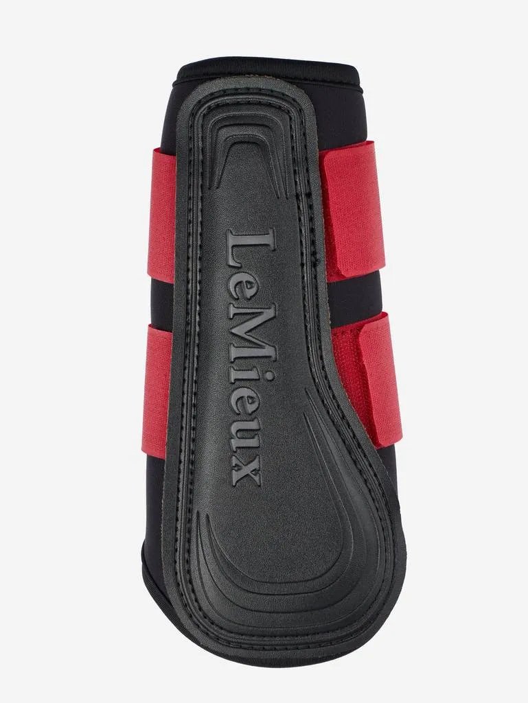 LeMieux Chilli Red Grafter Brushing Boots