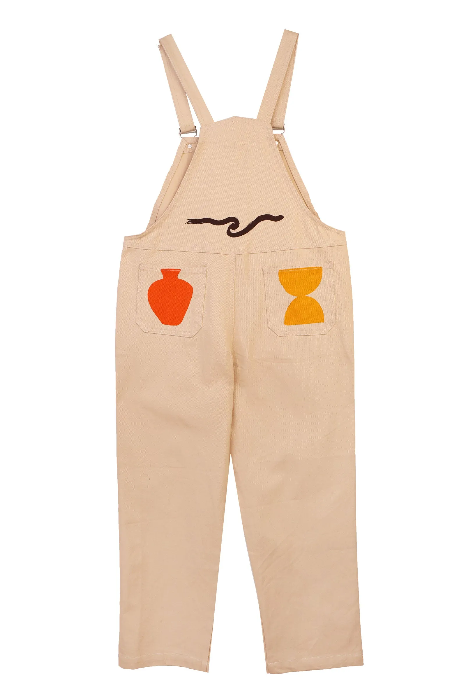 Lenny Dungaree Agora Print