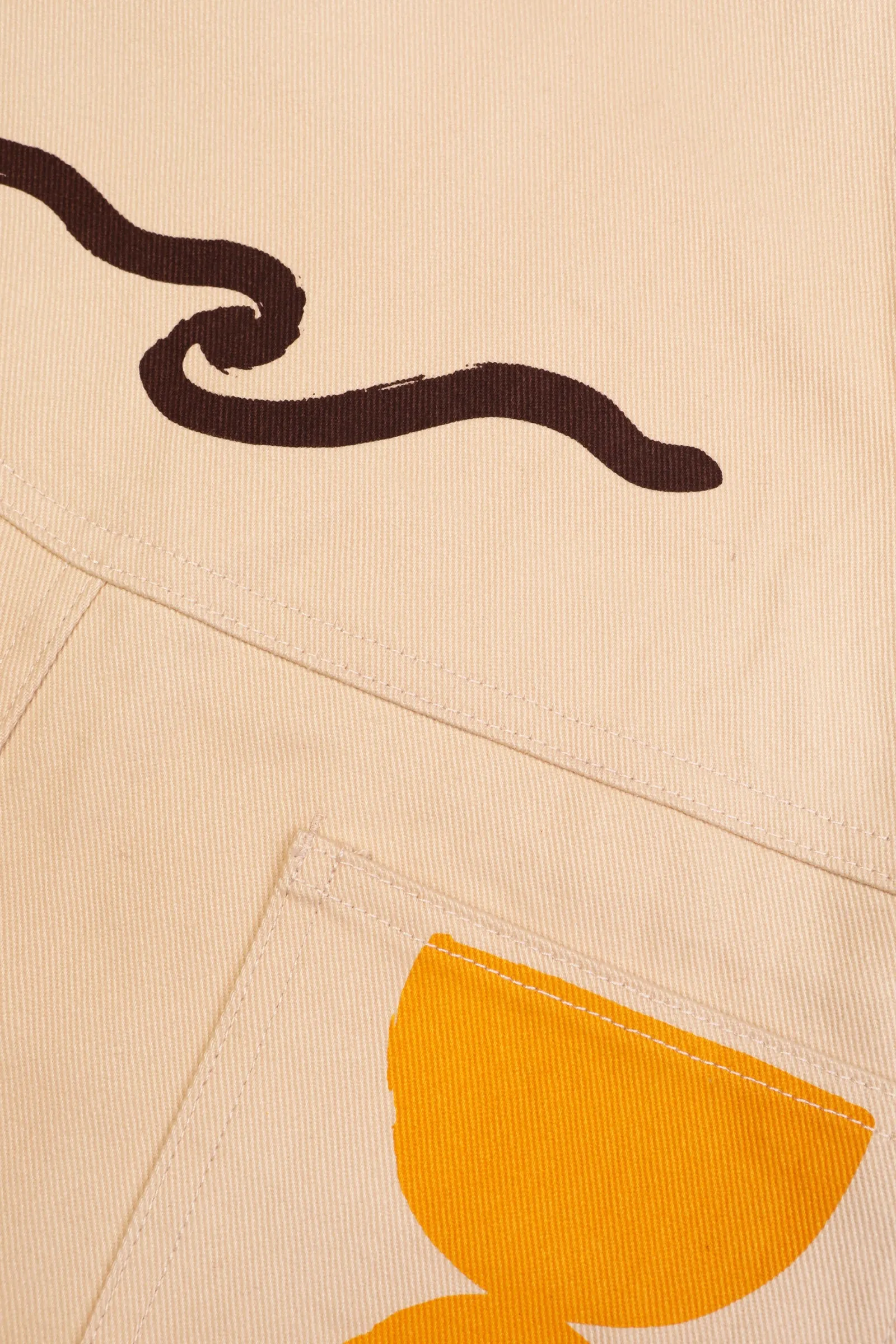 Lenny Dungaree Agora Print