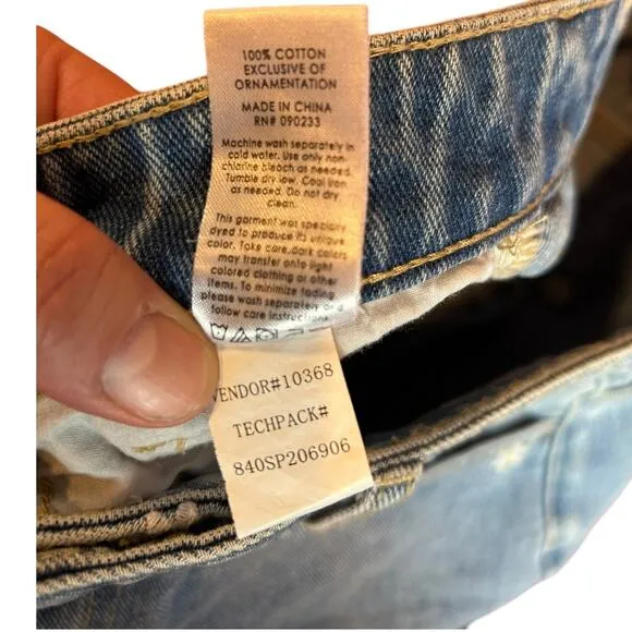 LEVI'S PREMIUM Rigcage Straight Carpenter Jeans High Rise Utility Women's Sz 28