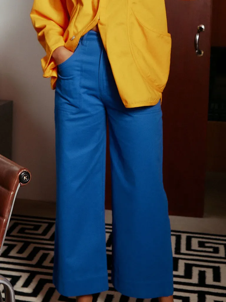 L.F. Markey Carpenter Trouser in Cobalt