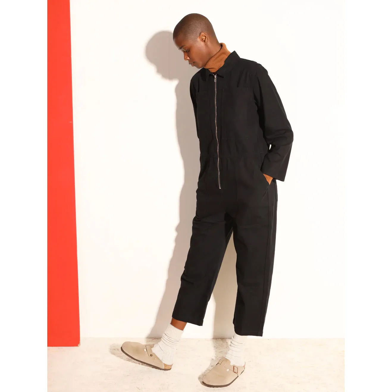 L.F.Markey Dominic Boilersuit Black