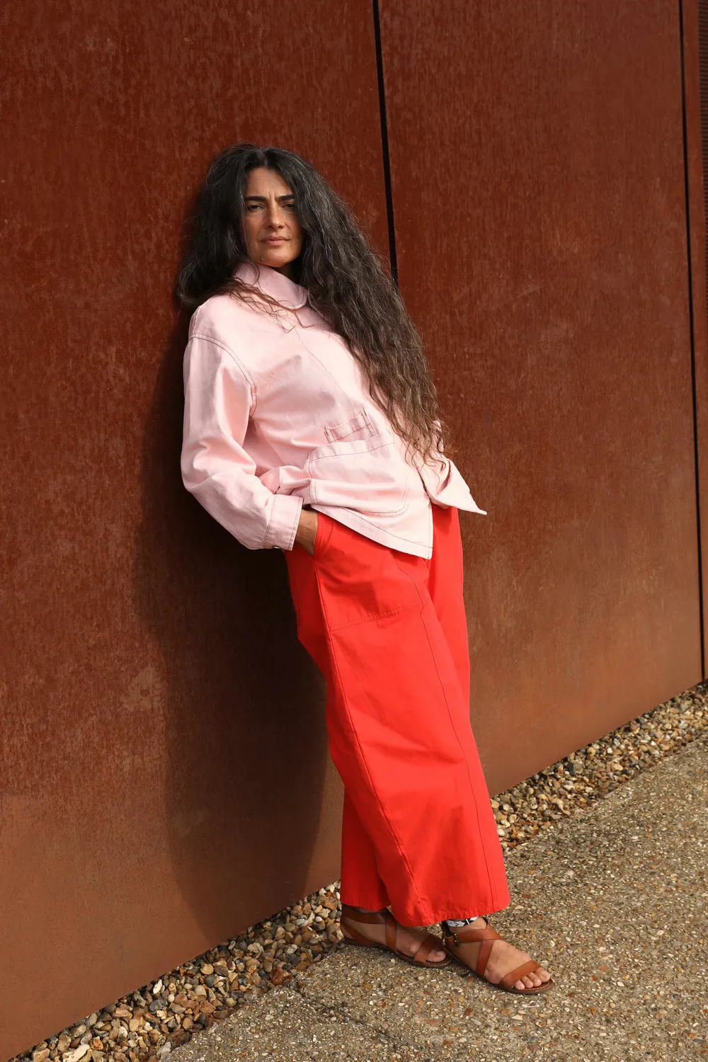 L.F.Markey Kaleb Trouser Tomato