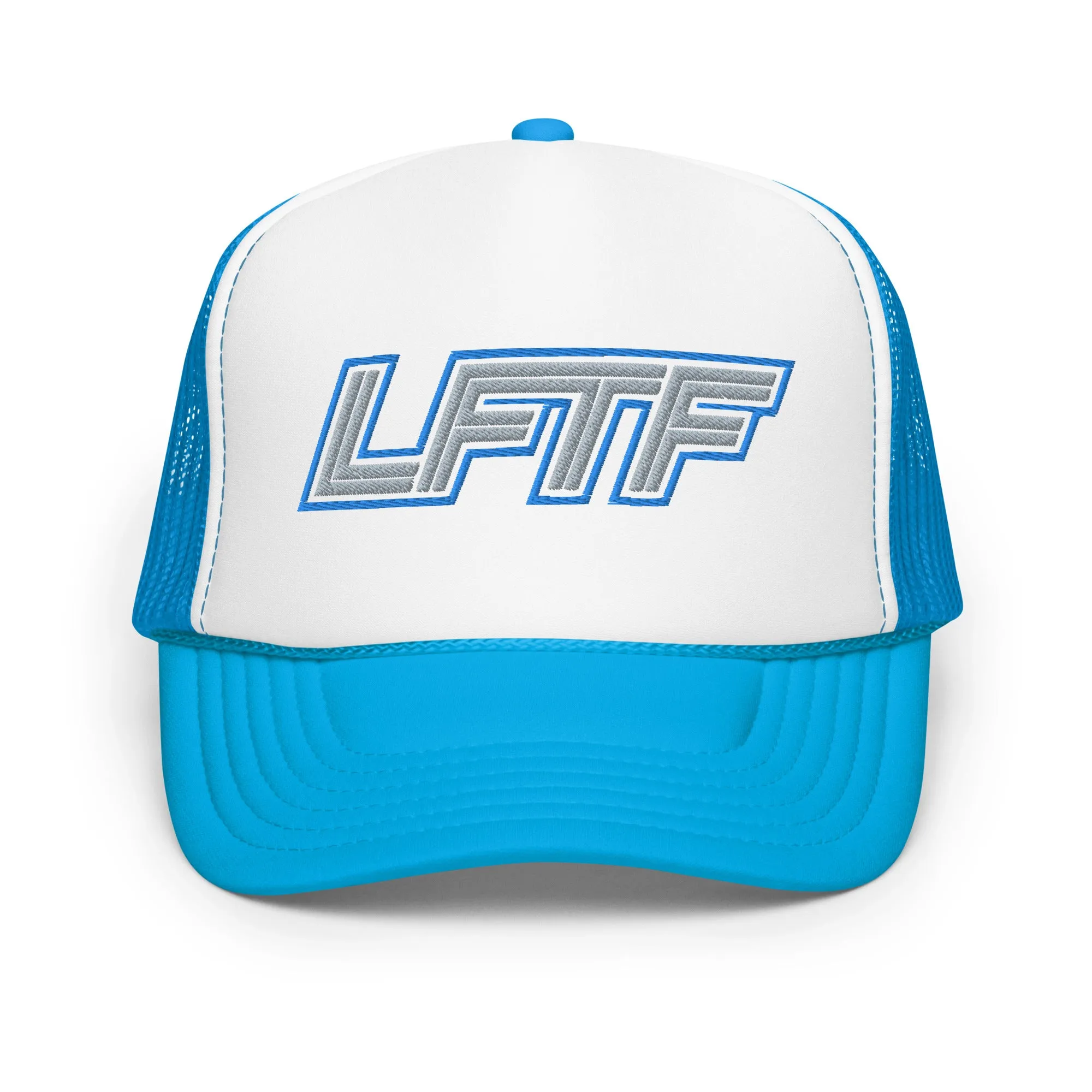 LFTF Aqua/Teal Foam trucker hat