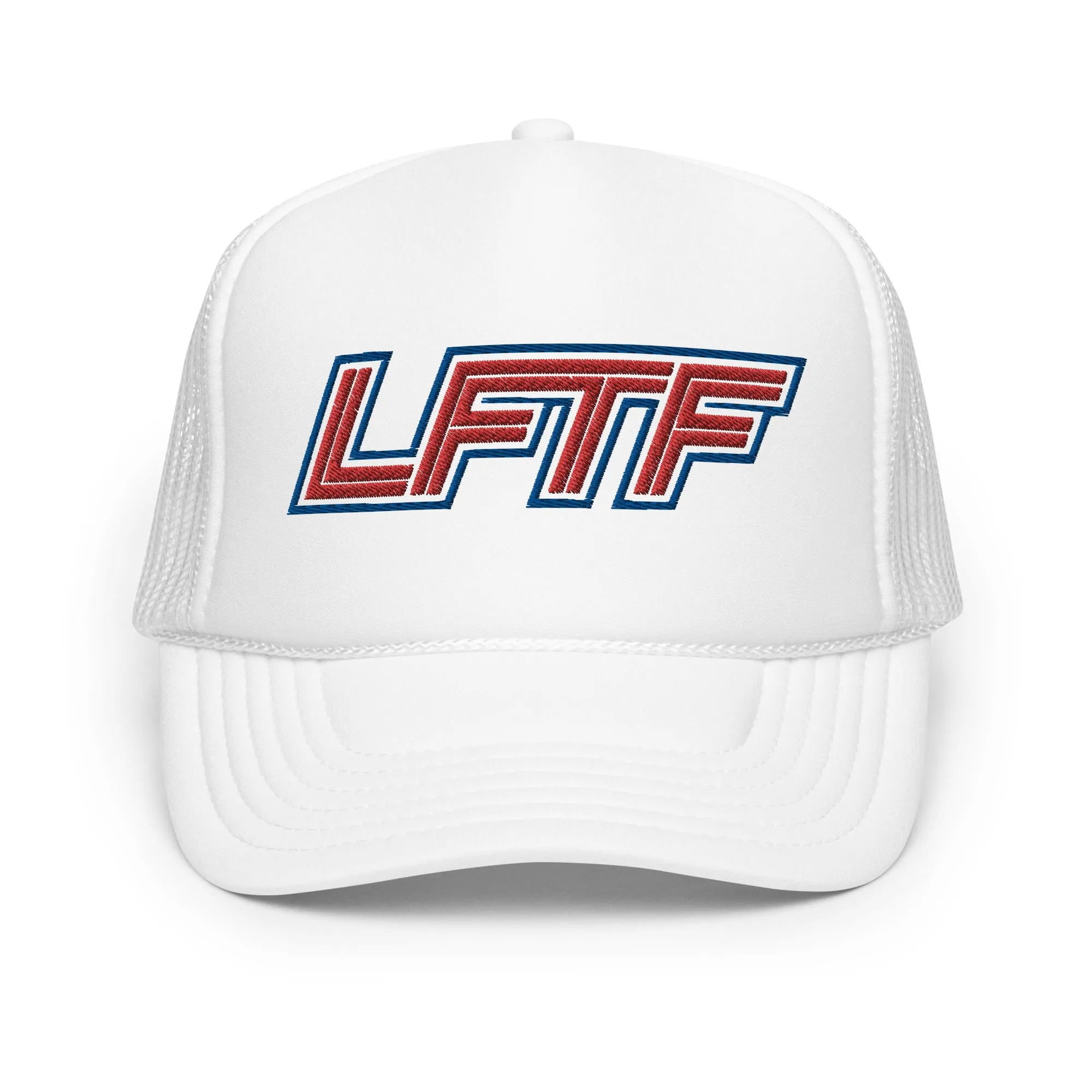 LFTF Red/White/Blue Foam trucker hat