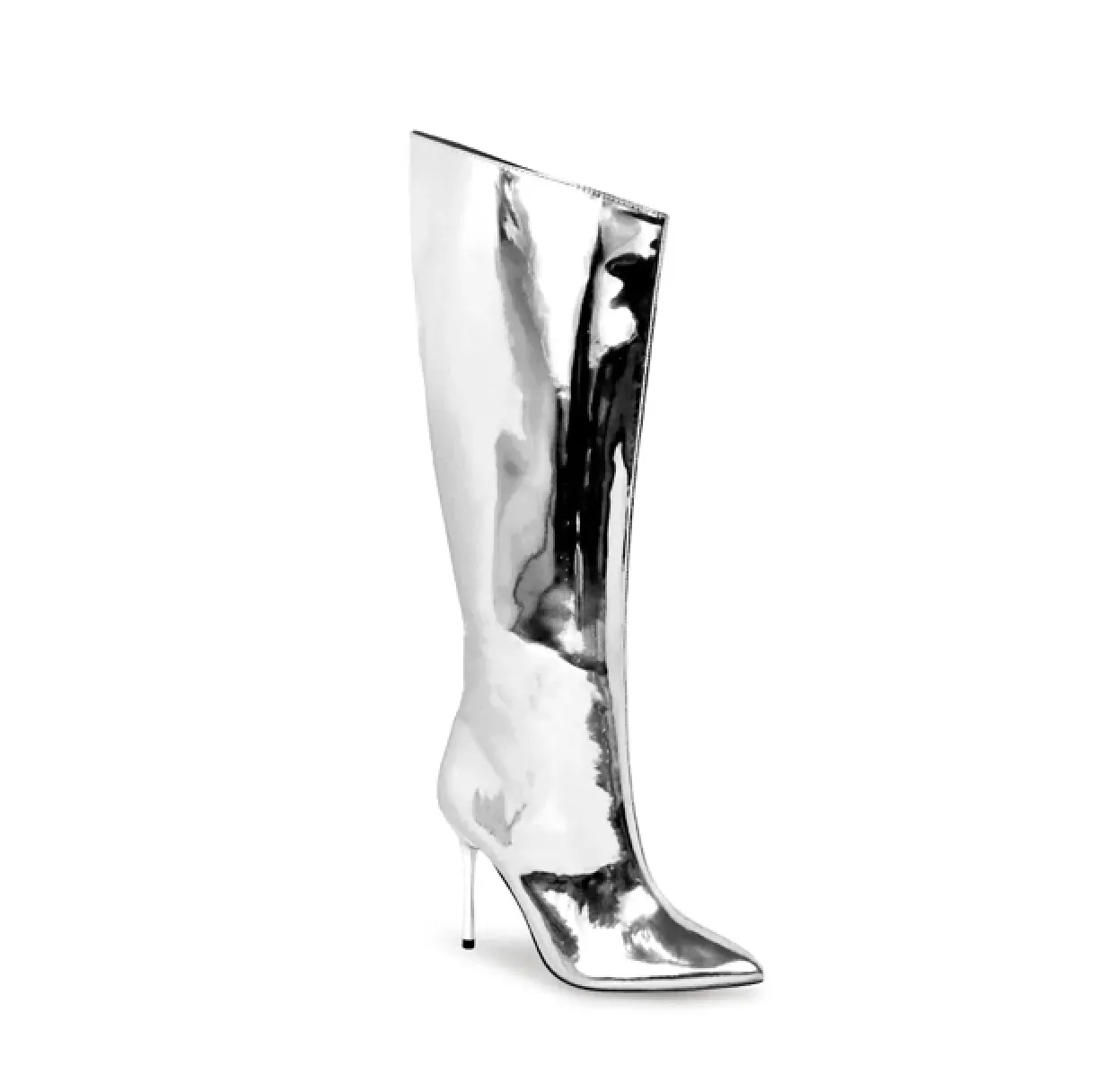 Liliana Knee-High-Boots-Metallic Frenzy-1