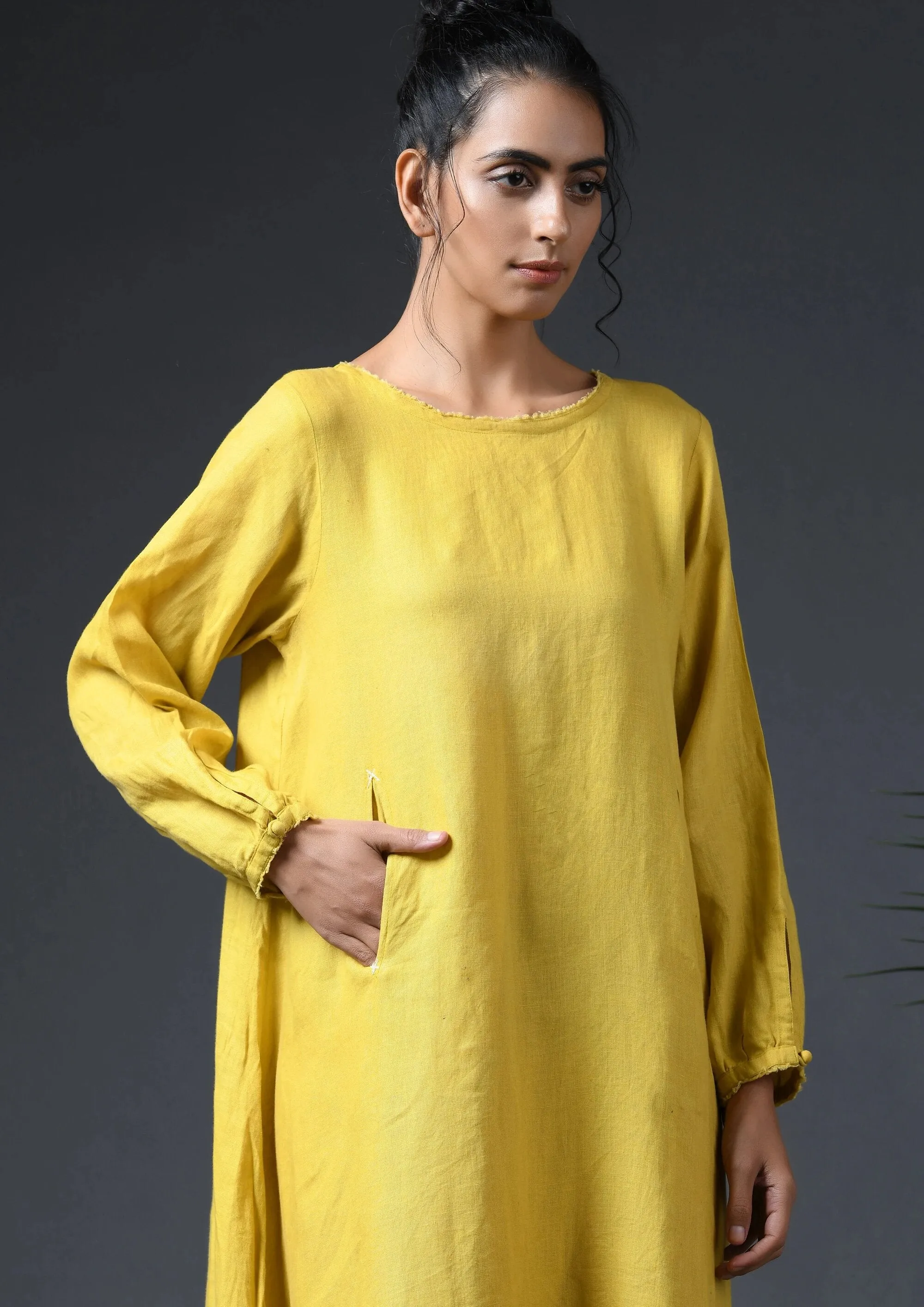 LILY DRESS - YELLOW
