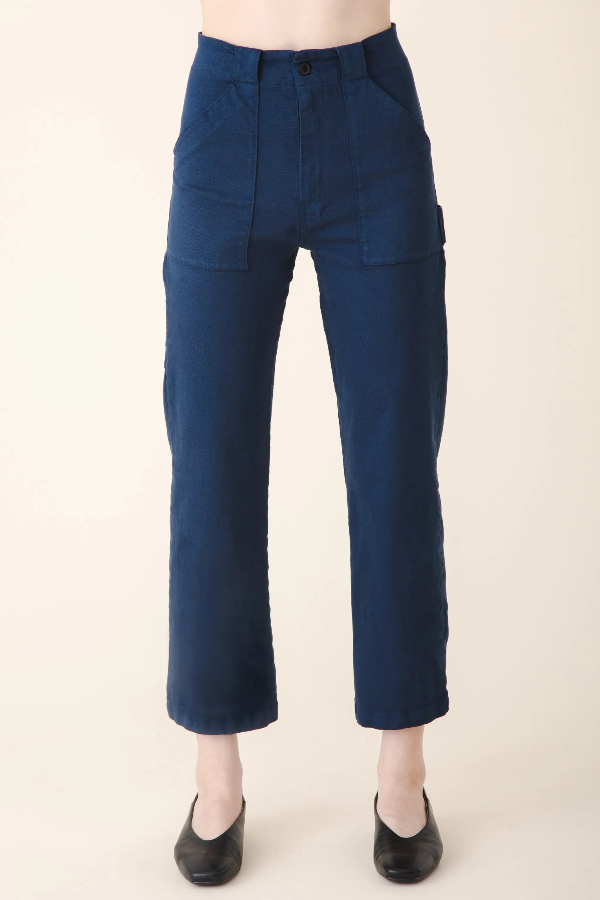 Long Carpenter Pant in Midnight