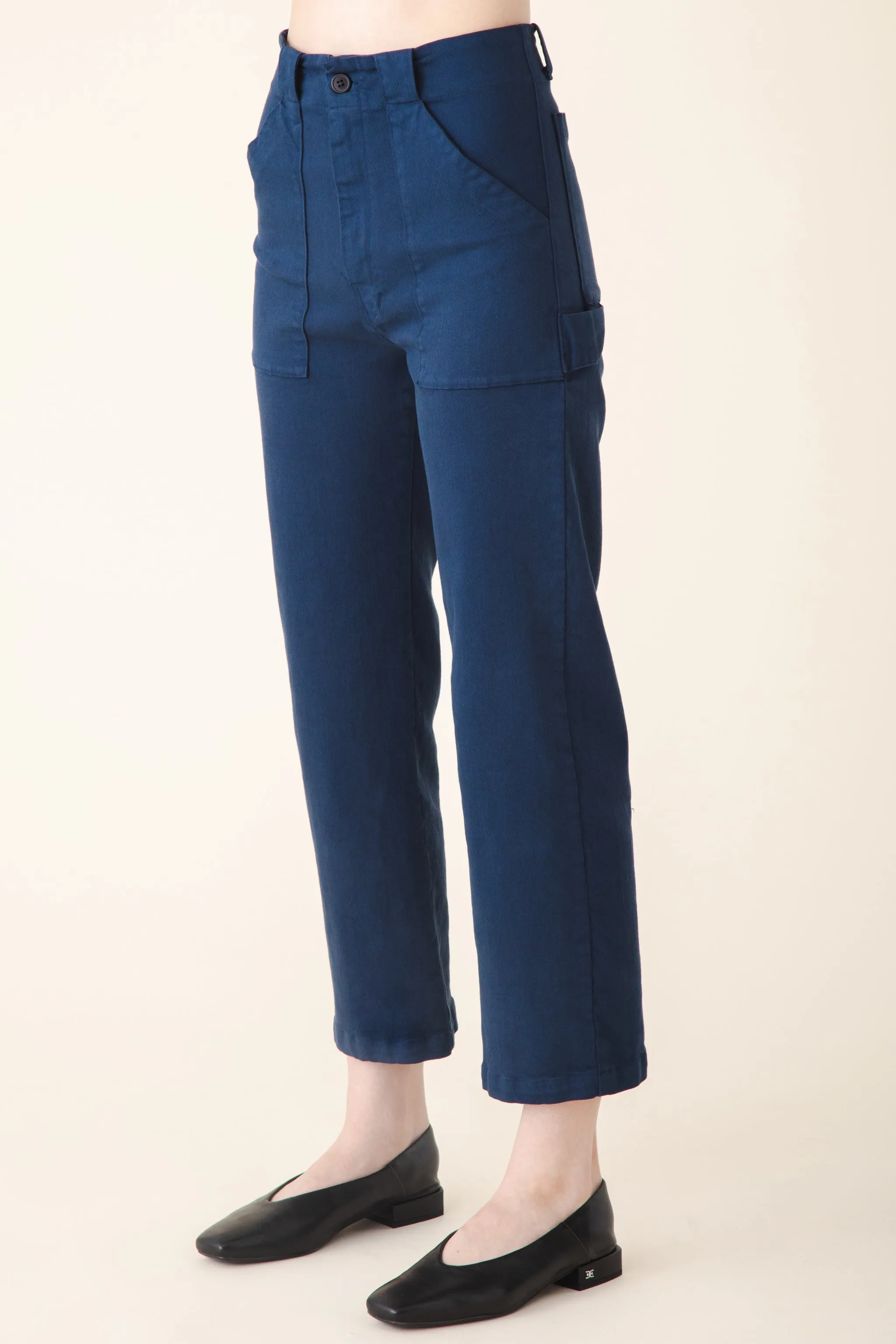 Long Carpenter Pant in Midnight