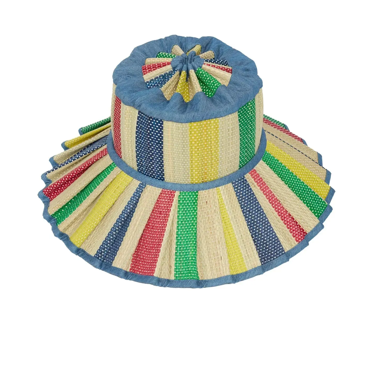 Lorna Murray Luxe Capri Hat - Denim Sun Bathe