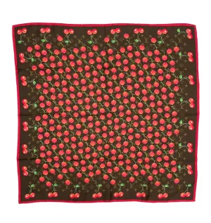 Louis Vuitton Monogram Cherry Scarf