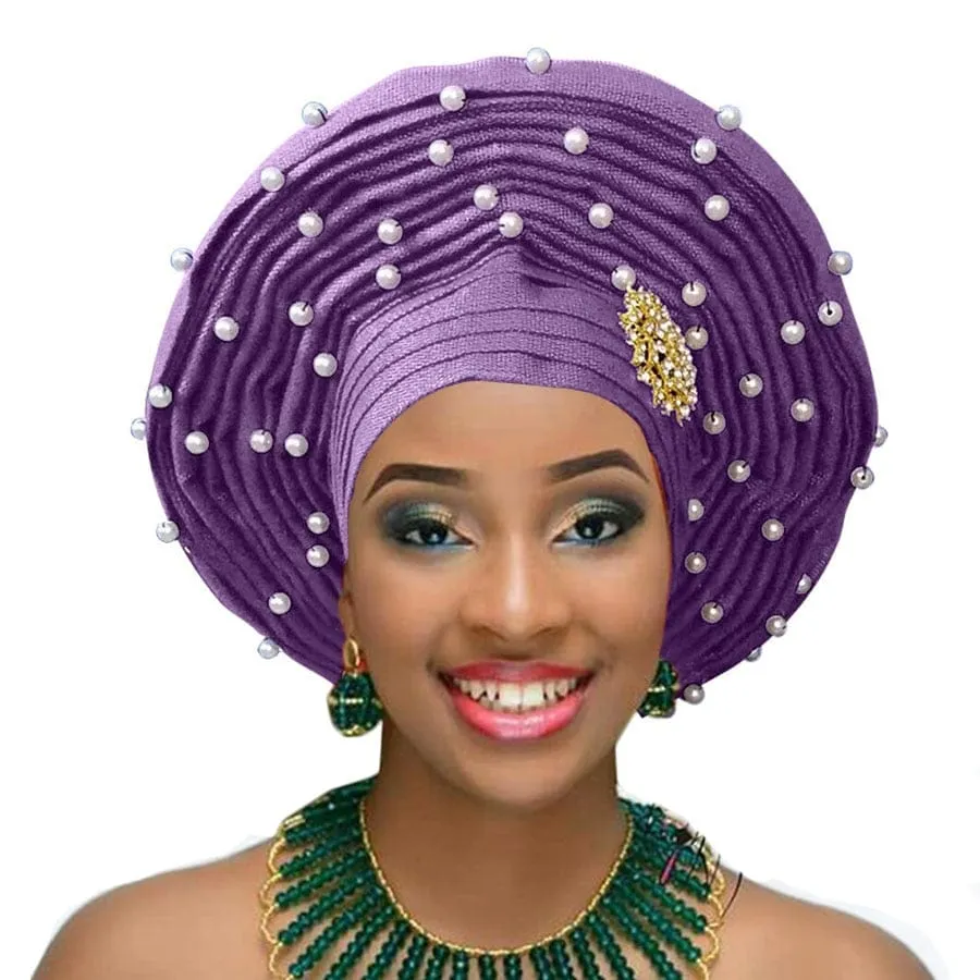 Lovely Turban Style Hat with a unique twist