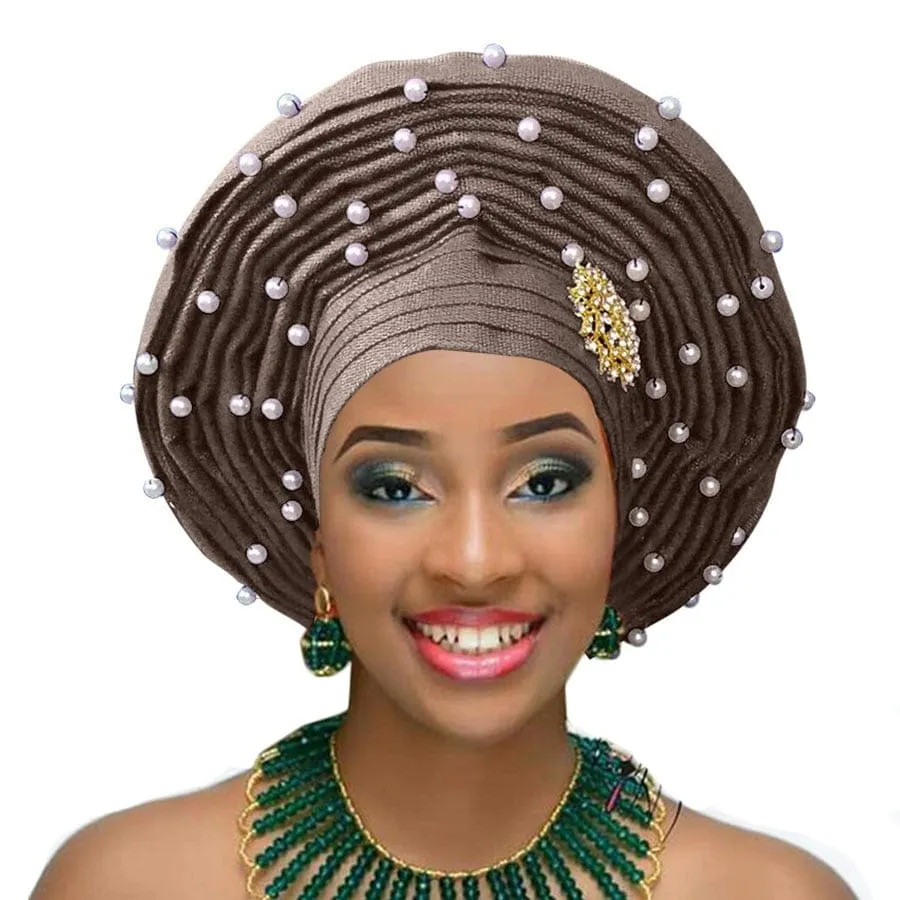 Lovely Turban Style Hat with a unique twist