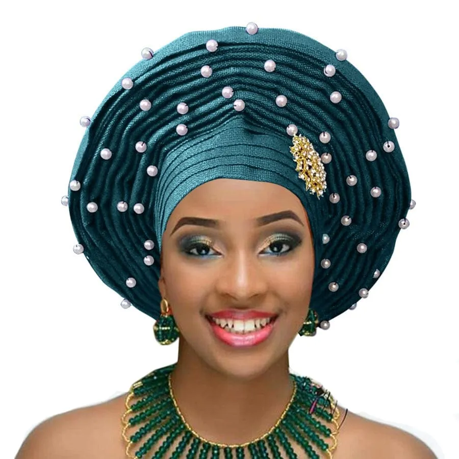 Lovely Turban Style Hat with a unique twist