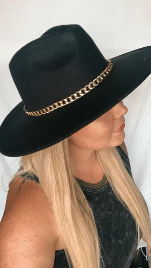 Luxe chain hat