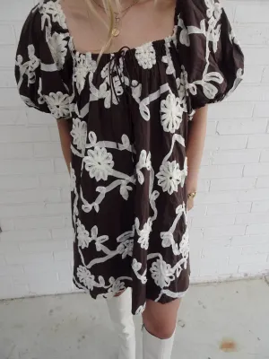 Madelyn Chocolate Dress