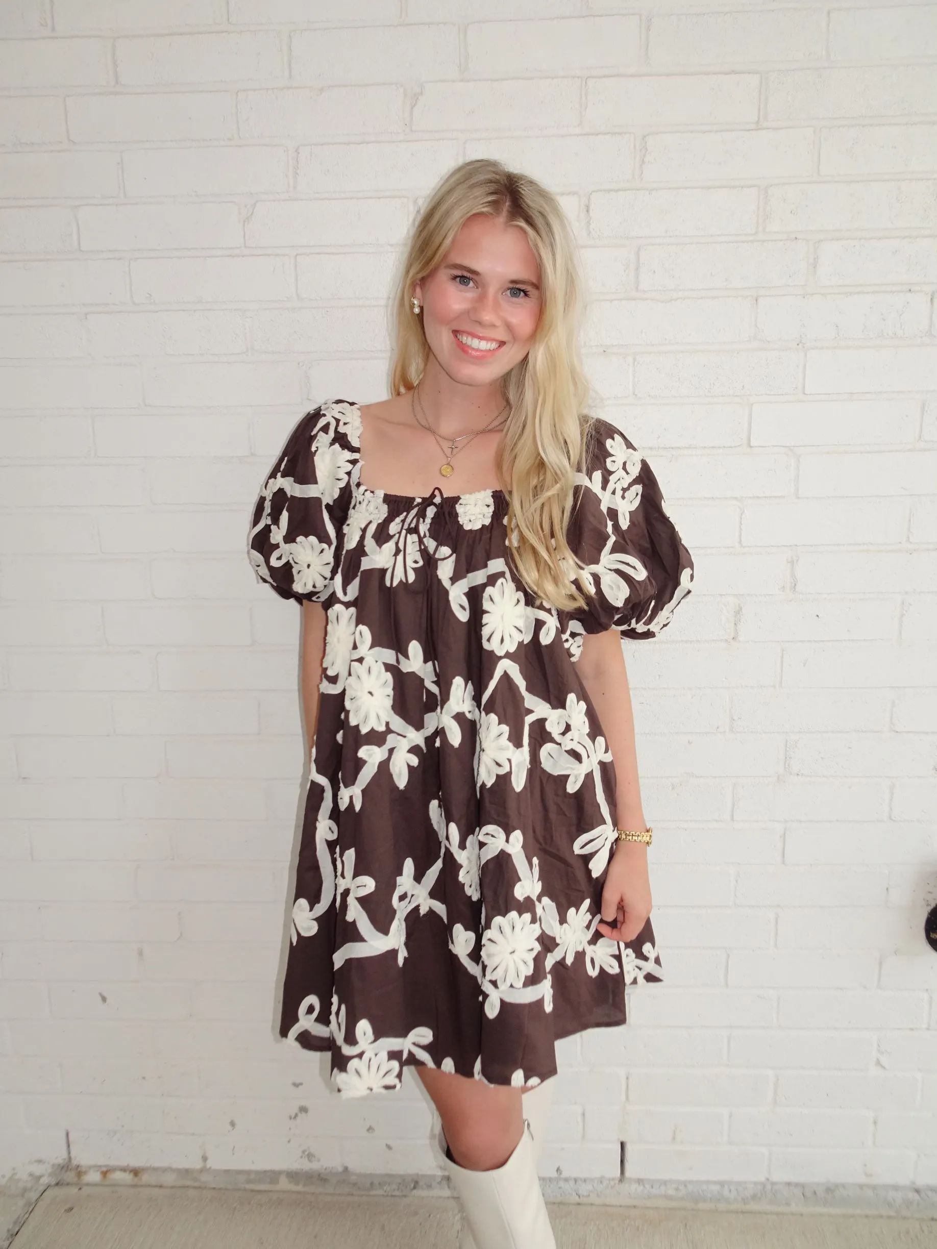Madelyn Chocolate Dress
