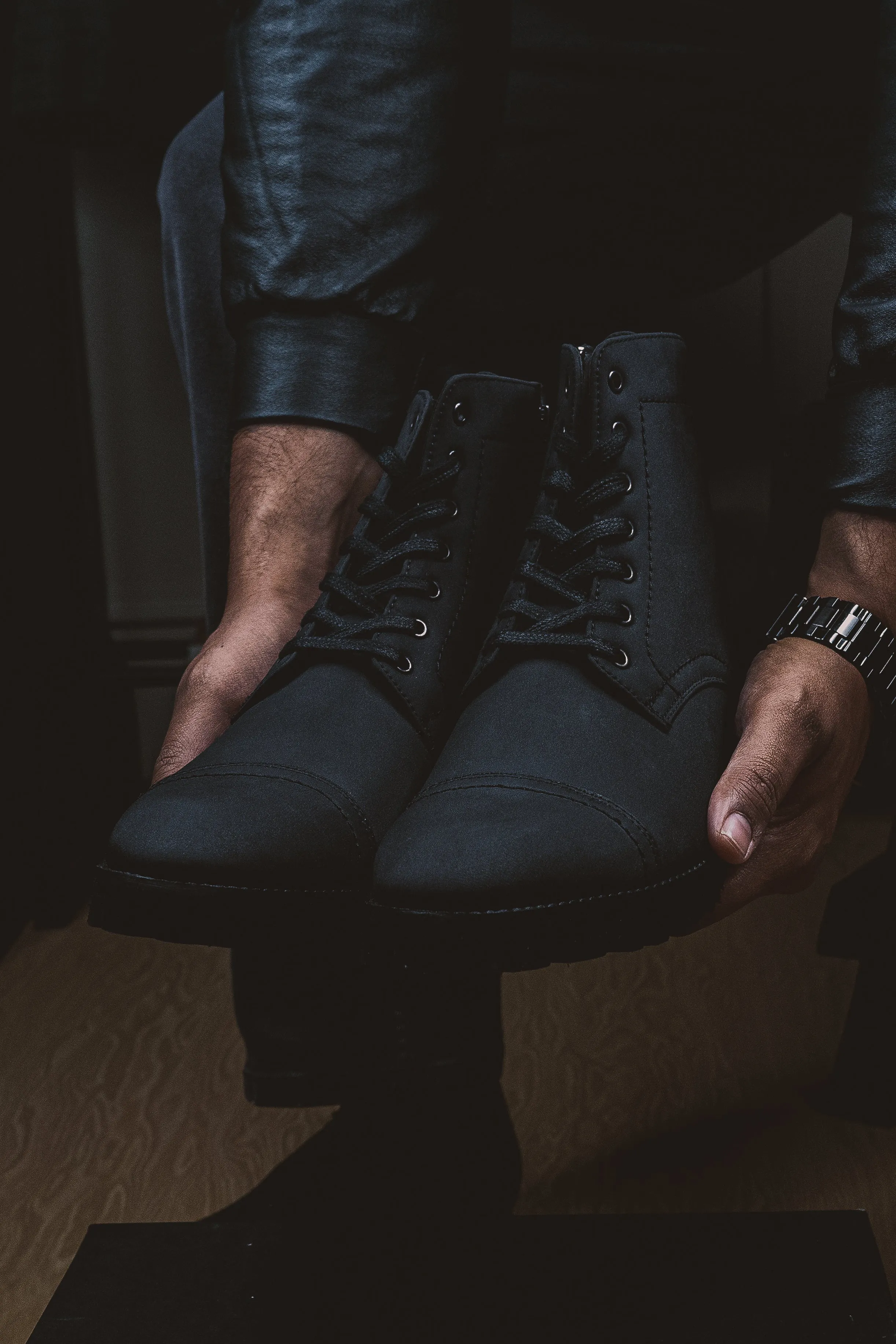 Magistrate Black Matte Boots