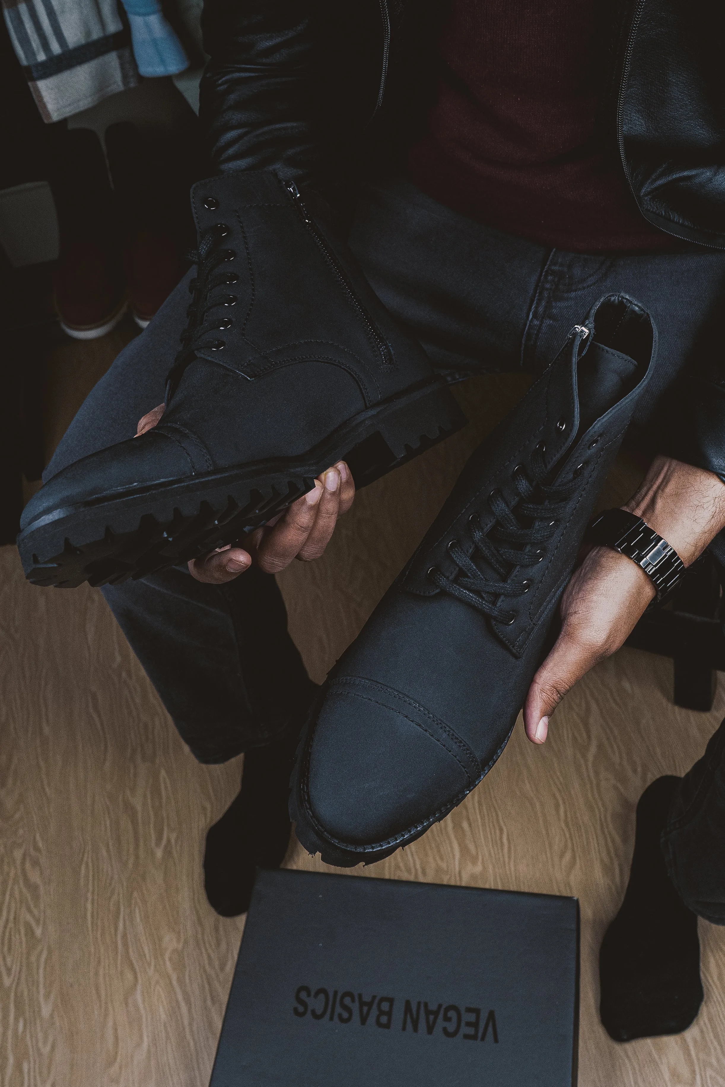 Magistrate Black Matte Boots