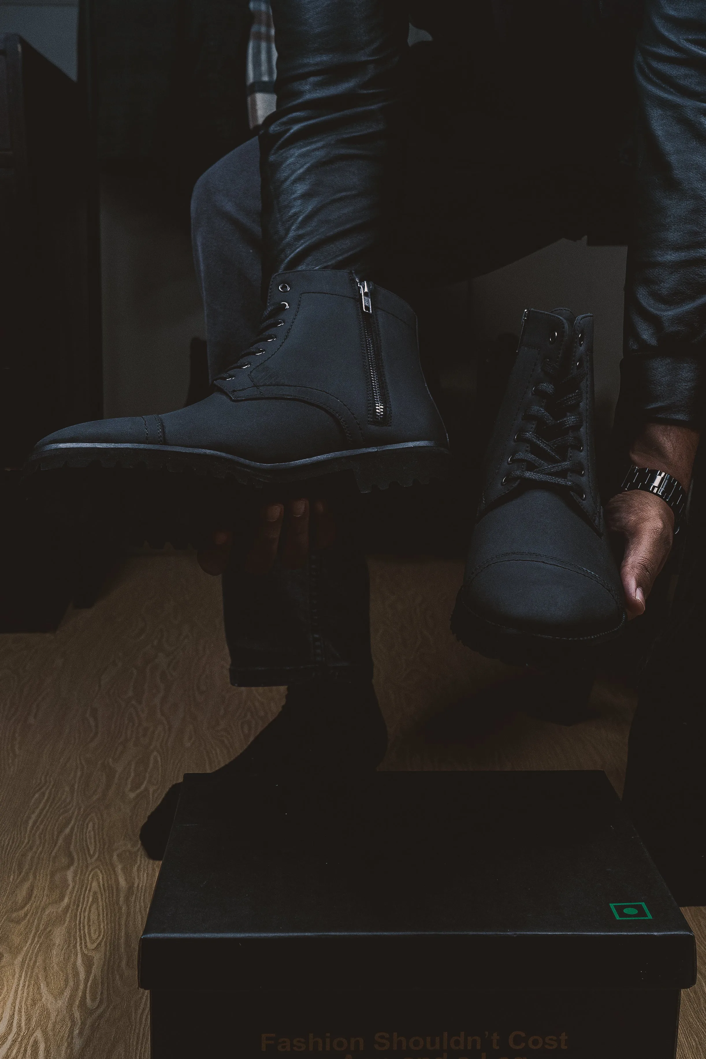 Magistrate Black Matte Boots