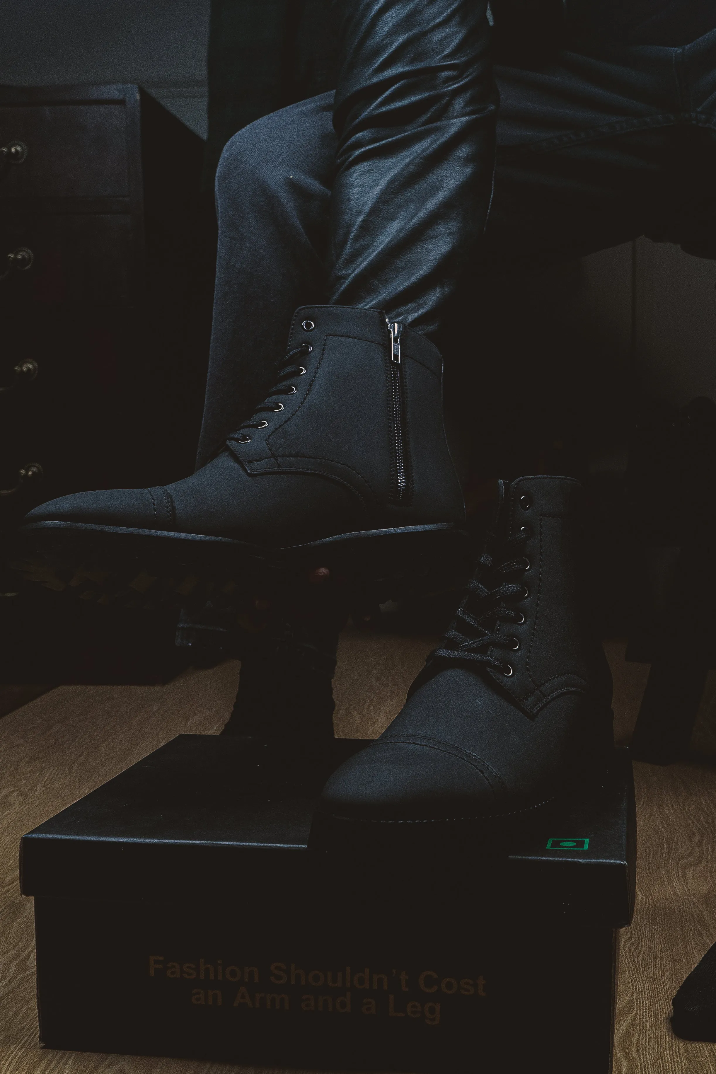 Magistrate Black Matte Boots