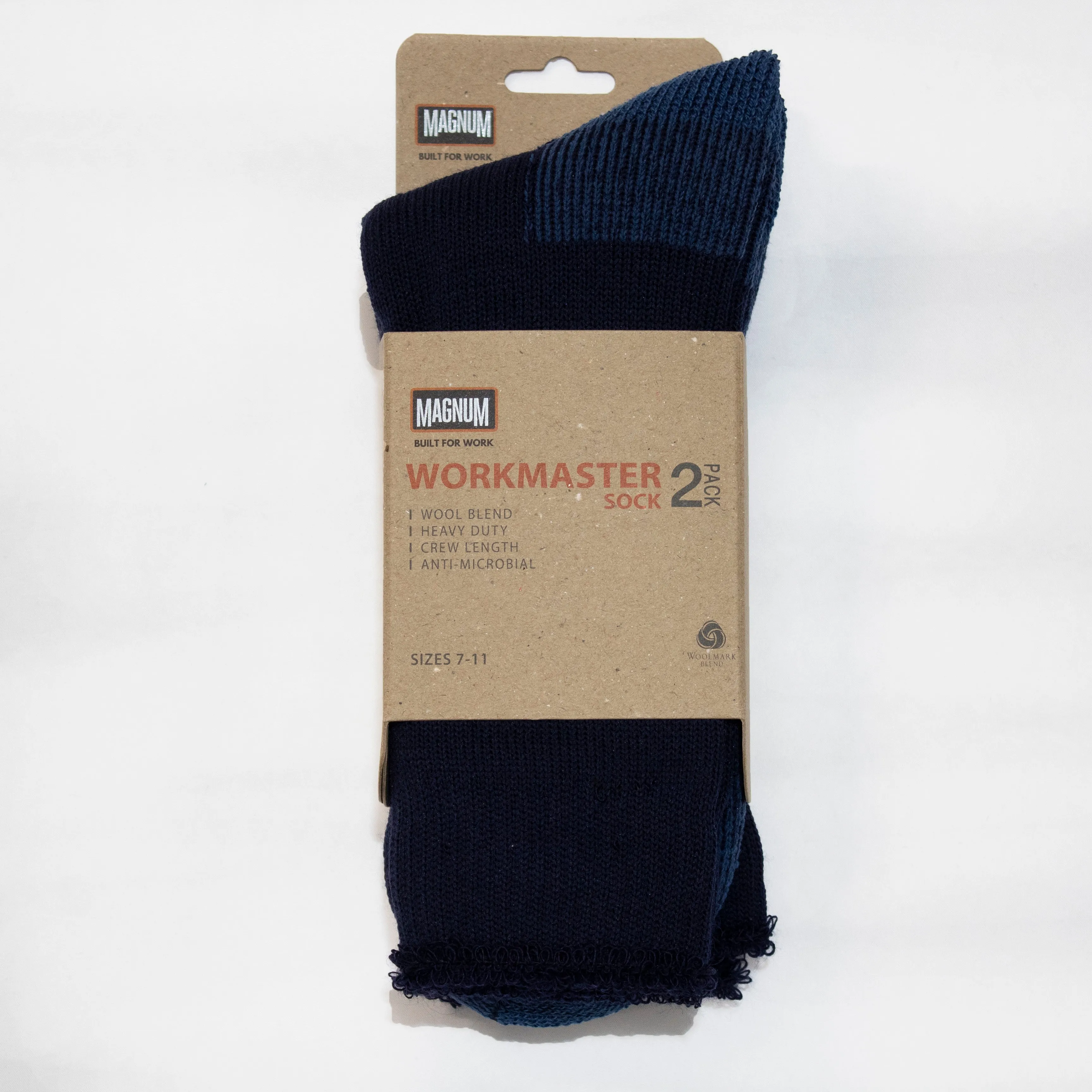 Magnum Workmaster Wool Blend 2pk Socks