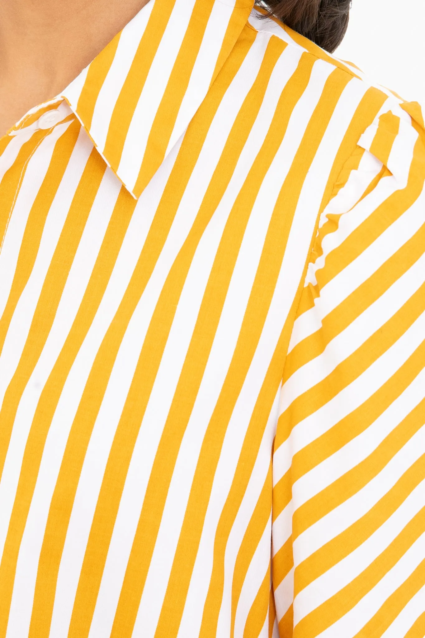 Marigold Stripe Kayla Dress