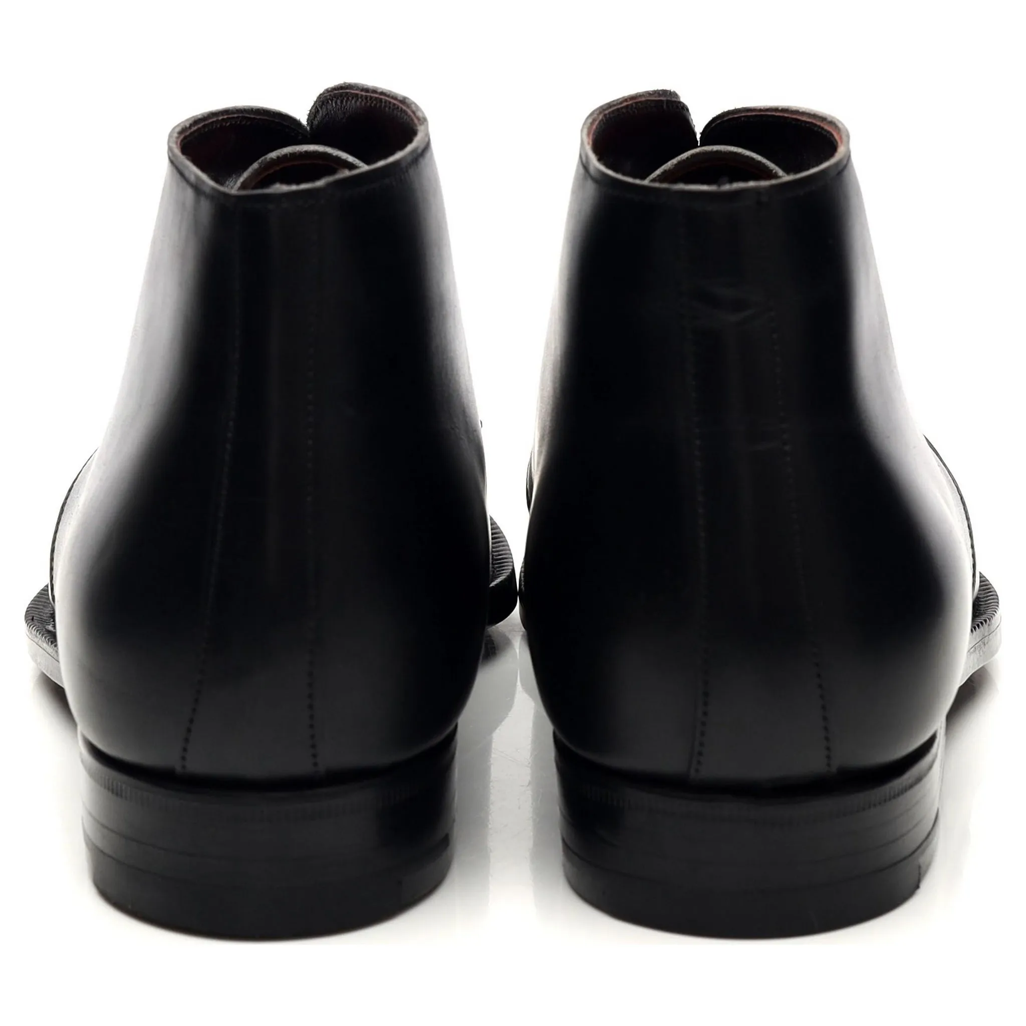 Masterclass 'Ruskin' Black Leather Chukka Boots UK 6 F