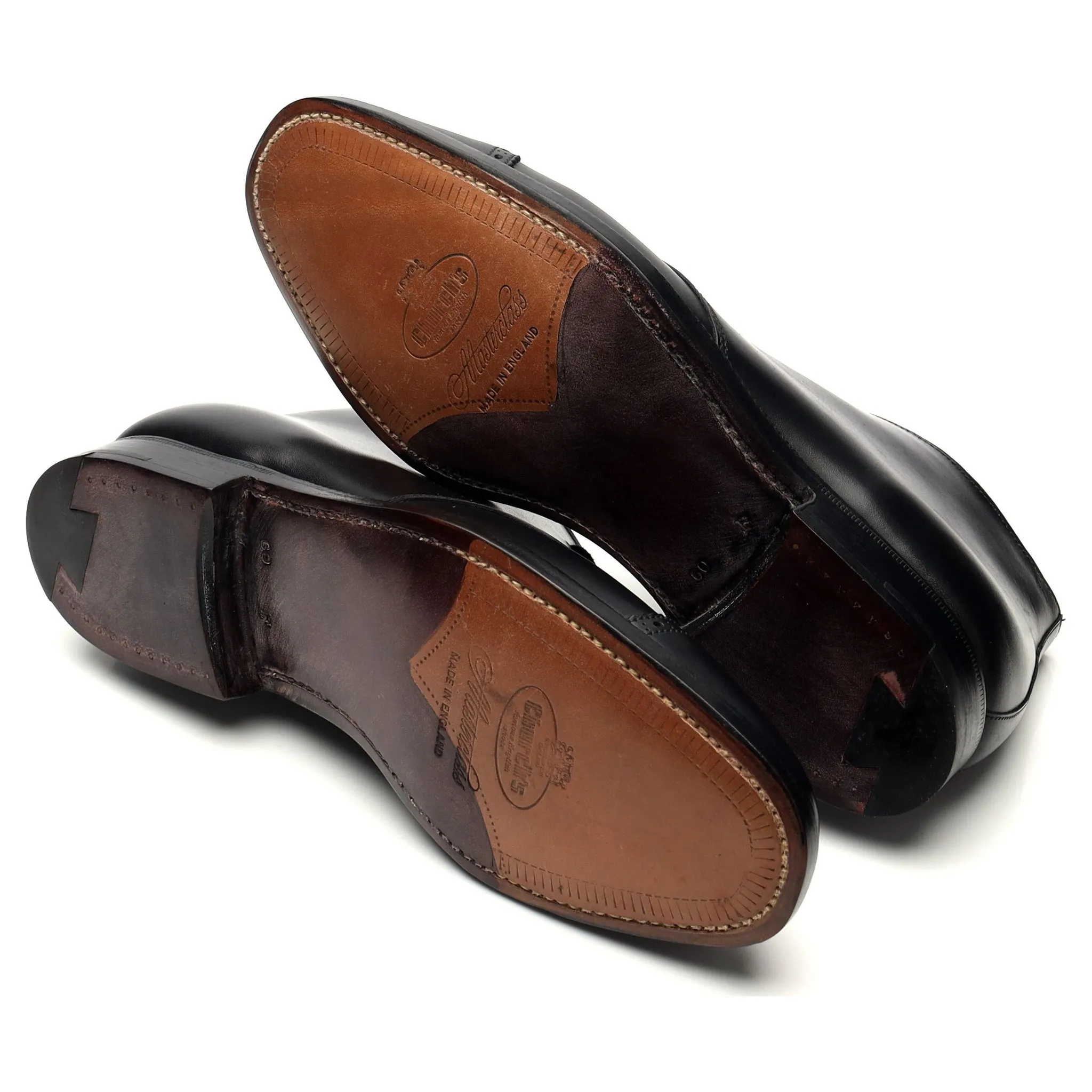 Masterclass 'Ruskin' Black Leather Chukka Boots UK 6 F