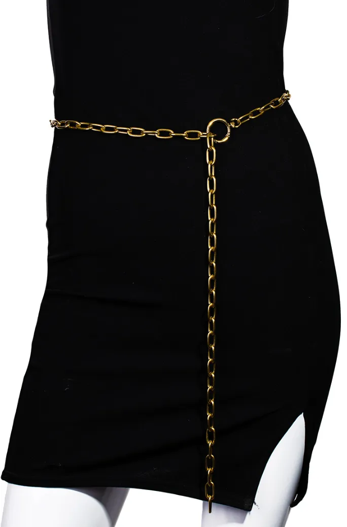 Matte Chain Hanging Link Belt