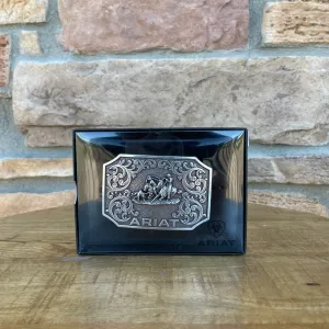 Men’s Ariat Silver Belt Buckle