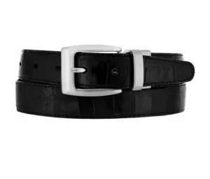 Men's Brighton | Reversible Croco Belt | Black