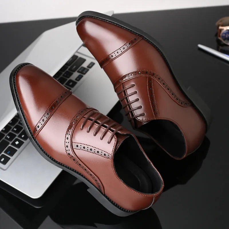 Men's Business Dress Brogue Loafers Up To Size 13