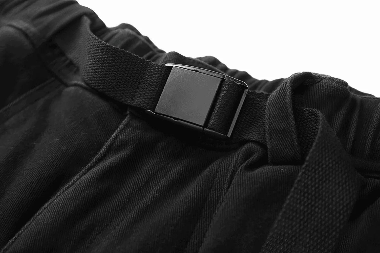 Men’s Cargo Pants – Loose Fit, Elastic Cuffs, Utility Style for Winter
