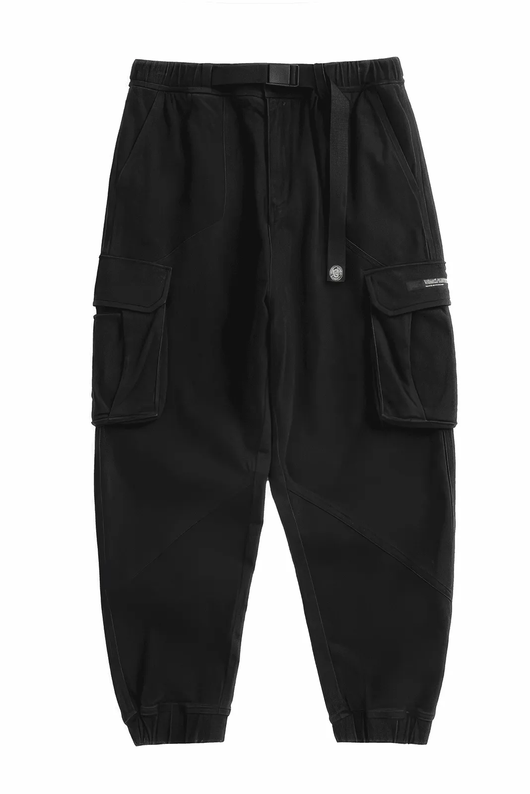 Men’s Cargo Pants – Loose Fit, Elastic Cuffs, Utility Style for Winter