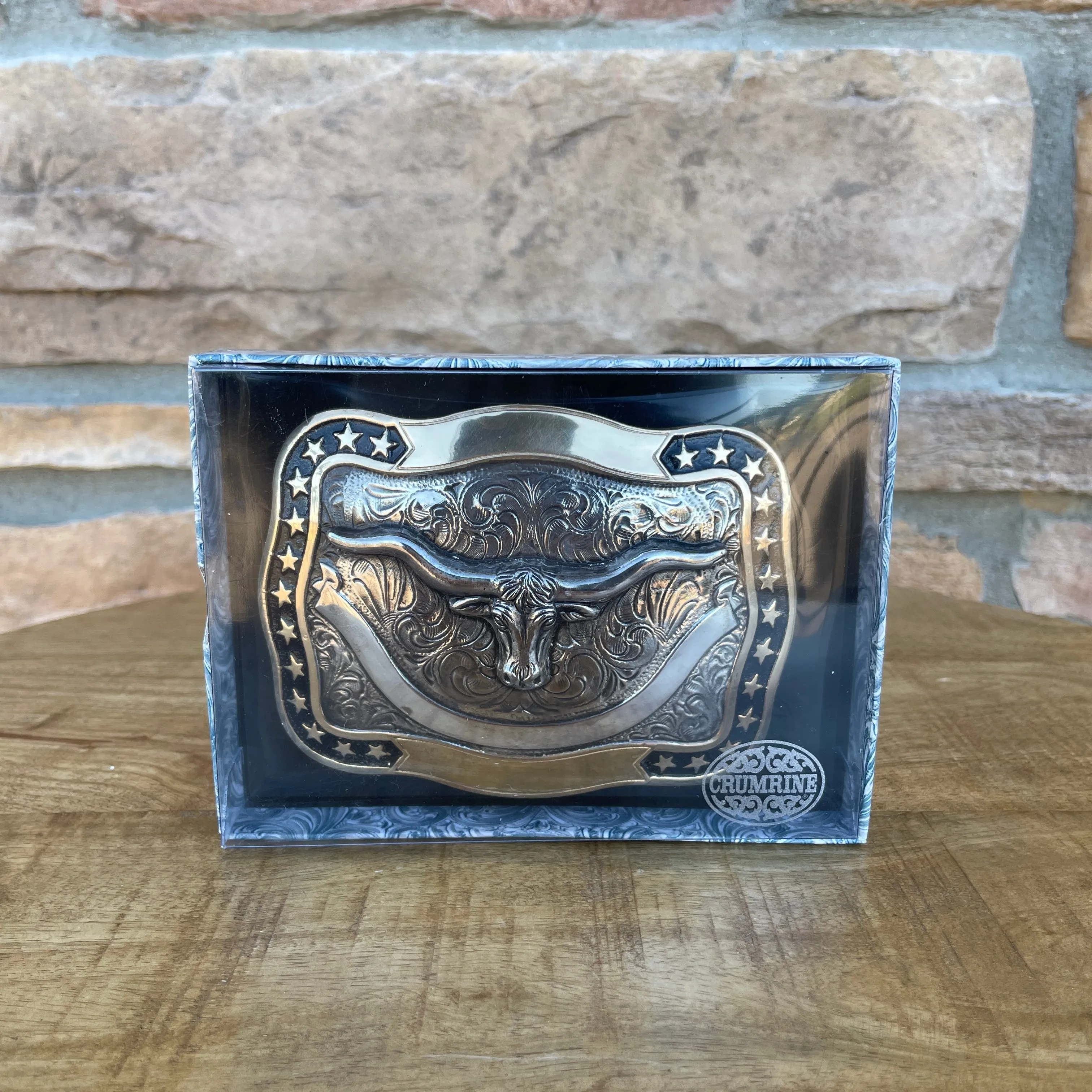 Men’s Crumbine Bull Buckle