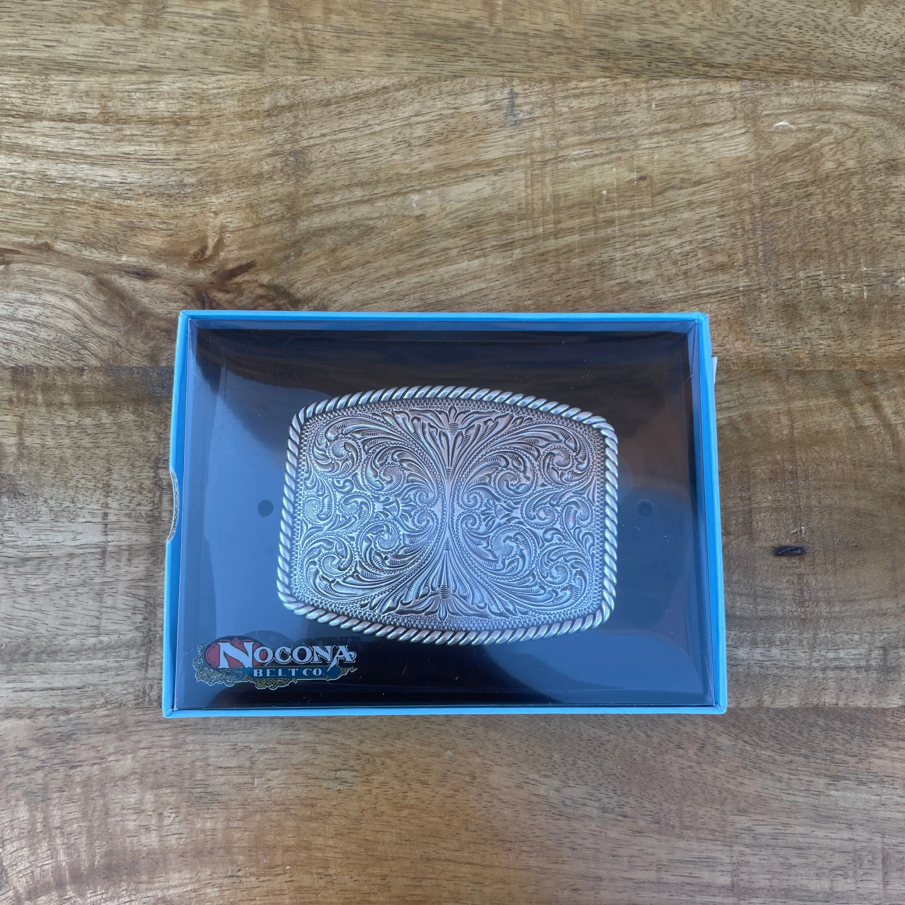 Men’s Silver Nocona Belt Buckle