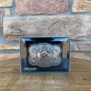 Men’s Silver Nocona Belt Buckle